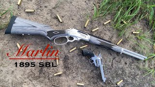 Marlin 1895 SBL  First Shots and Impressions [upl. by Hyozo]