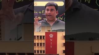 How to get admission in IIT  NIT  Manish Sir shorts physicswallah iitbombay pwmotivation [upl. by Adrahc]