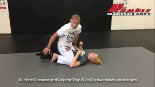 SelfDefense Mount Escape Trap Bridge and Roll Keswick Jiu Jitsu Martial Arts Georgina Ontario [upl. by Lleihsad]