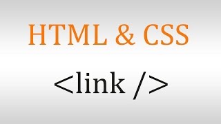 How to connect CSS stylesheet to HTML page [upl. by Lisandra]