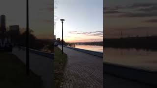 The Volga River in Tver shorts [upl. by Elianore]