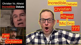 Incredible Theist vs Atheist Debate and a Mic Drop Moment [upl. by Assilanna996]