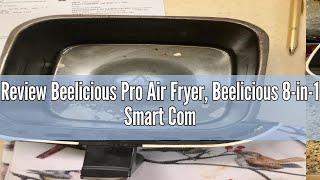 Review Beelicious Pro Air Fryer Beelicious 8in1 Smart Compact 4QT Air Fryers with Viewing Window [upl. by Onimod]