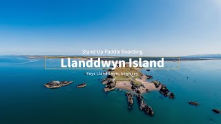 Stand Up Paddle Boarding at Llanddwyn Island Anglesey 4K [upl. by Mcculloch276]