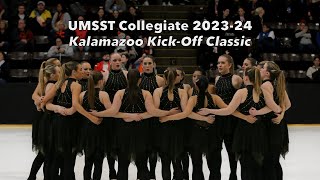 University of Michigan SST Collegiate 202324  Kalamazoo KickOff Classic [upl. by Marashio]