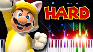 Mount Magmeow from Super Mario 3D World  Bowsers Fury  Piano Tutorial [upl. by Lantz]