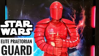 STAR WARS Elite Praetorian Guard original Movie Costume The Rise of Skywalker promotion [upl. by Selby]