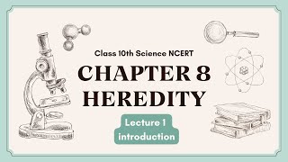 Heredity 01  Introduction  Chapter 8  Class 10th Science NCERT  Session 202324 [upl. by Ocire]