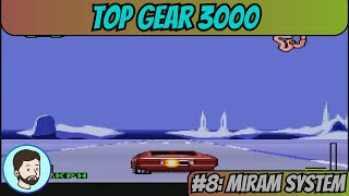 Top Gear 3000 Super Nintendo  Part 8 Miram System [upl. by Pulchi]