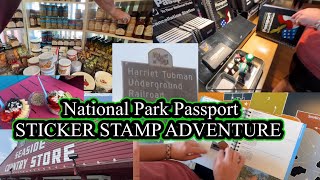 National Park Passport Sticker Stamp Aventure Day to The Harriet Tubman Underground Railroad Museum [upl. by Barolet]