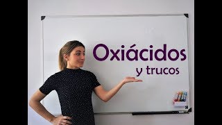 QUÍMICA Formulación de OXIÁCIDOS y trucos [upl. by Eissoj]