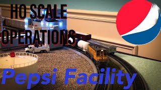 HO Scale Operations Working The Pepsi Bottling Plant [upl. by Myer]