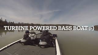 TurbinePowered Bass Boat Introducing the easy Speedboat Upgrade [upl. by Yvor]