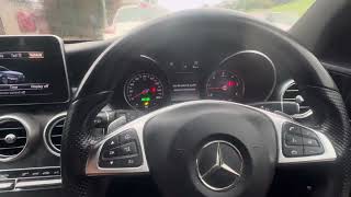 2017 MERCEDES C CLASS tyre pressure warning reset [upl. by Jutta720]