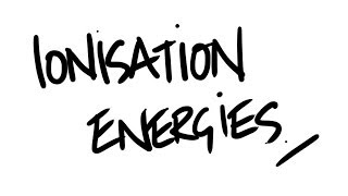 AQA ALevel Chemistry  Ionisation Energies [upl. by Sender]