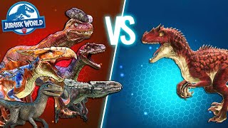 CONSIGUE a TODOS los ATROCIRAPTORES HÍBRIDOS  Jurassic World Alive [upl. by Meekar]