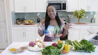 Frankas Green Gold  How to make Caribbean Green Seasoning [upl. by Goodard]