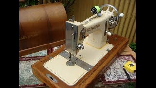 Old Vintage Antique West Germany FRISTER amp ROSSMANN Sewing Machine See Video [upl. by Petty]