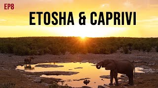 Etosha National Park amp Caprivi Strip Namibia Part 3 of 3  EP8 [upl. by Cavanaugh]