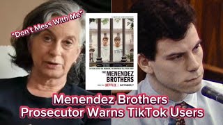 The Menendez Brothers Netflix Documentary Prosecutor Pamela Bozanich warns TikTok users ￼ [upl. by Enelez99]