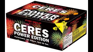 PGE350  CERES  Power Edition Pyrotrade fireworks [upl. by Clift567]