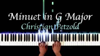 Minuet in G Major  Bach Petzold  Piano Cover [upl. by Iphigeniah]