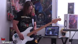 Iron Maiden  Stratego  Bass Cover [upl. by Sorenson]