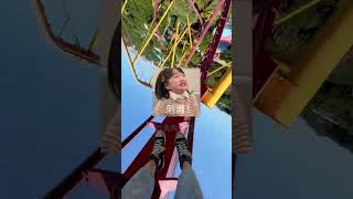 The FirstPerson View Of The Roller Coaster Is So ExcitingAsmr Bungee Jumping Funny Shorts [upl. by Arodnap424]