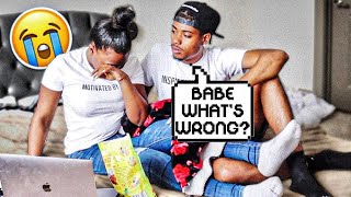 RANDOMLY CRYING PRANK ON BOYFRIEND   CUTE REACTION  BOYFRIEND VS GIRLFRIEND [upl. by Ivad42]