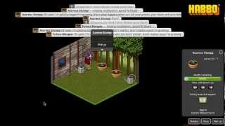 Habbo  Creating a rare plant through plant breeding [upl. by Blank]