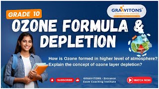 Ozone Layer Depletion  Class 10 Biology [upl. by Myrle]