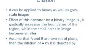 Morphological image processing fundamentals [upl. by Ldnek]