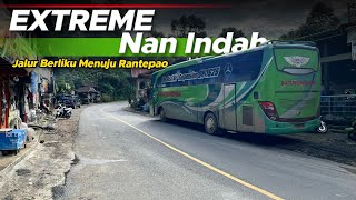 EXTREME DAN SEMPIT LINTAS PALOPO  TORAJA 😱  Batutumonga Kendari  Toraja  Buslawesi Ep19 [upl. by Magree]