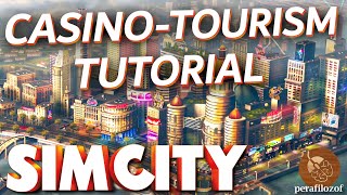 🎲 SimCity 2013 casinotourism tutorial and how to make money with profit  Part 1 [upl. by Stoat]