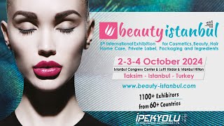 5th BEAUTYISTANBUL Exhibition 24 October 2024 TaksimIstanbulTurkey [upl. by Ayanat432]