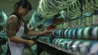 Silk manufacturing process introduction  How silk is made dubbed version at the end 结尾配音版） [upl. by Lashondra275]