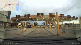 Canada  United States Border Crossing 1  Bluewater Bridge Sarnia ON  Port Huron MI [upl. by Novrej]