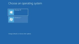 Dualbooting Windows 10 and Windows 7 [upl. by Stargell278]