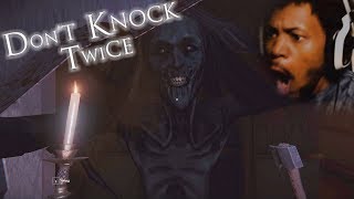 WHY DID WE KNOCK ON THIS LADYS DOOR  Dont Knock Twice [upl. by Fulviah]