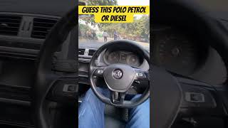 Guess This Volkswagen Polo Petrol or Diesel   Car Enthusiasts  Performance lovers Polo [upl. by Terle]