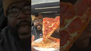 I TRIED COSTCO PIZZA FOR THE FIRST TIME [upl. by Gamal253]