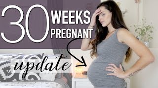 I CANT DO THIS ANYMORE  30 WEEK PREGNANCY UPDATE  BETHANY FONTAINE [upl. by Lamonica]