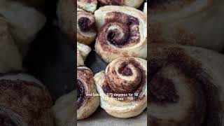 Puff Pastry Cinnamon Rolls Ready in 30 minutes No knead No rise cinnamonrolls puffpastry [upl. by Shornick316]