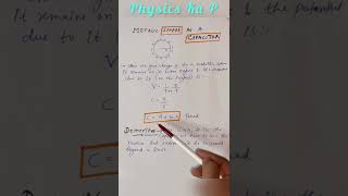 All About Spherical Capacitor  shorts neet physics [upl. by Shirl]