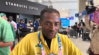 Kenenisa Bekele first Interview after he arrived at Paris [upl. by Klemens383]