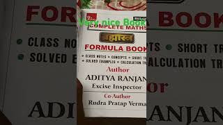 ADITYA RANJAN Sir ki math book adityranjansir ssc [upl. by Bultman]