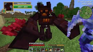 Sezon 13 Minecraft Modlu Survival Bölüm 12 v1201  Siyah İskelet Kafası [upl. by Anse]