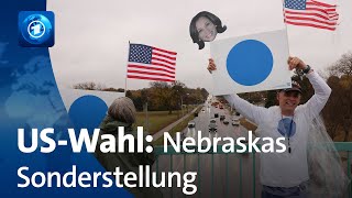 USWahl Blaue Punkte in Nebraska [upl. by Clarence865]