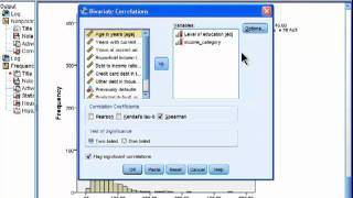 Spearman Correlation  SPSS part 2 [upl. by Liv]