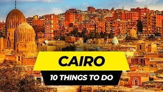 Top 10 Things to do in Cairo 2024  Egypt Travel Guide [upl. by Acinet]